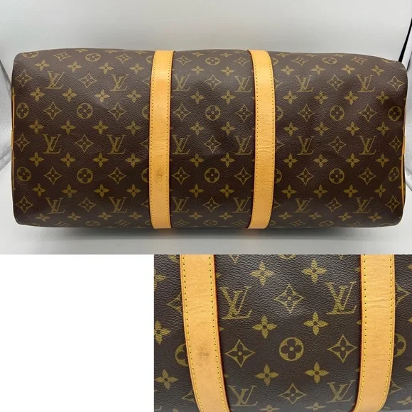 Authentic Louis Vuitton monogram Keepall Bandoliere 50 - Picture 6 of 16
